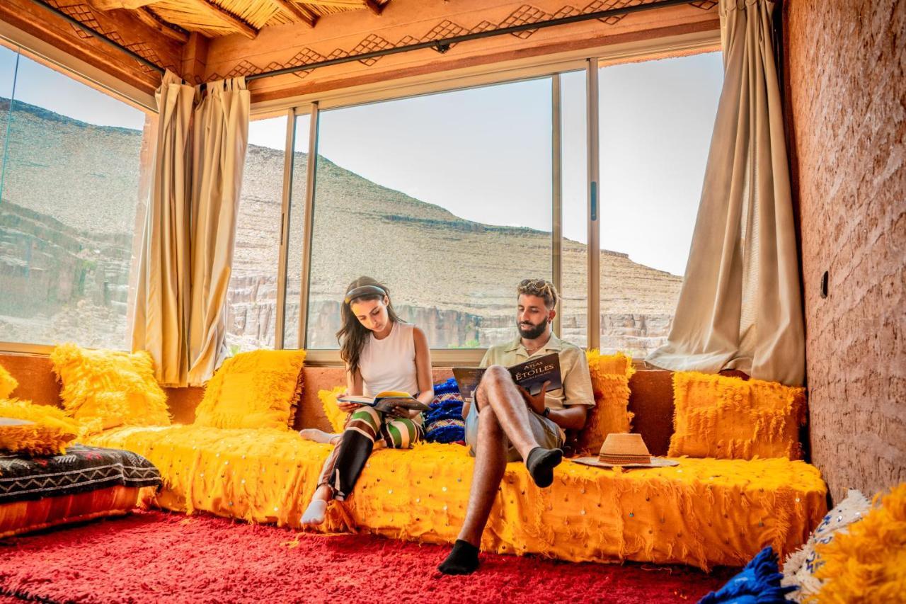 Ouednoujoum Ecolodge & Spa Ouarzazate Exteriör bild